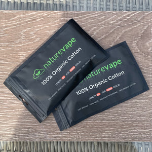 Organic Wicking Cotton by Naturevape
