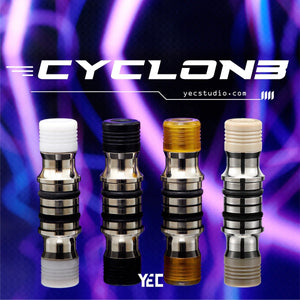 Cyclon 3 Drip Tip by YEC Studio