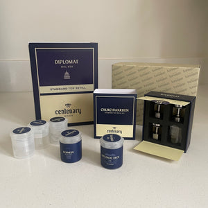 Diplomat MTL New V1.5 Deck Bundle kit Standard Top Refill in Polished S/Steel