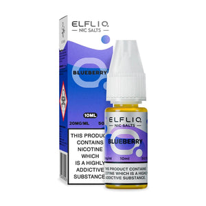 Blueberry 10ml Nicotine Salt E-Liquid by Elfliq