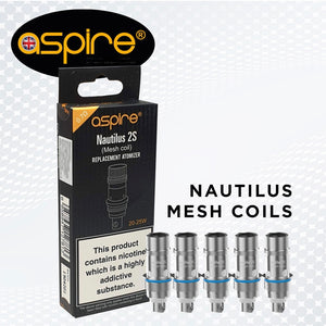 Nautilus 2S Replacement Coils by Aspire (5-Pack)