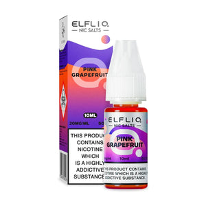 Pink Grapefruit 10ml Nicotine Salt E-Liquid by Elfliq