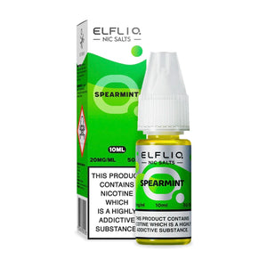 Spearmint 10ml Nicotine Salt E-Liquid by Elfliq