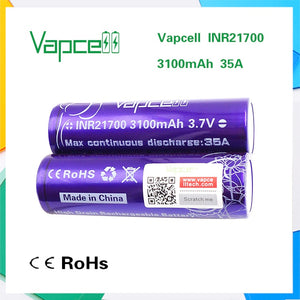 VapCell INR 21700 3100mAh 35A Battery