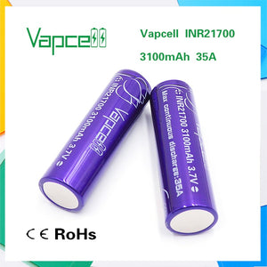 VapCell INR 21700 3100mAh 35A Battery