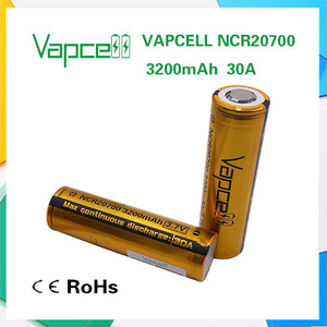 Vapcell NCR20700 3200mAh 30A Battery
