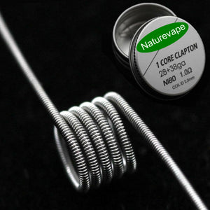 Naturevape Ni80 Clapton 1.00 Ohm MTL Coil