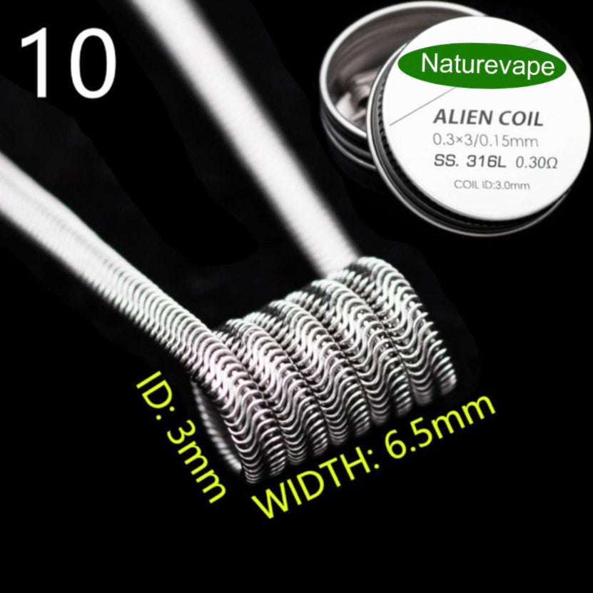 Naturevape Alien Coil SS316L - Naturevape Ltd